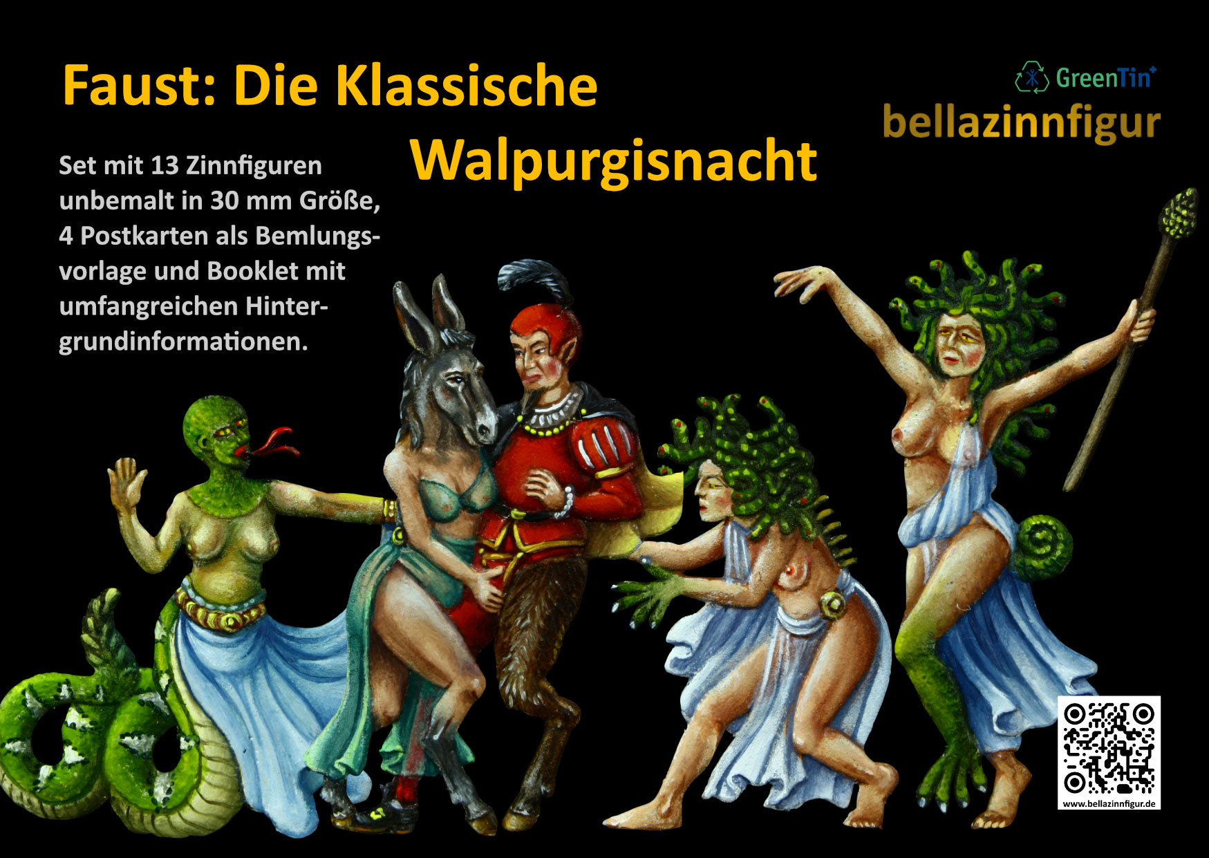 bellazinnfigur Faust II Die klassische Walpurgisnacht